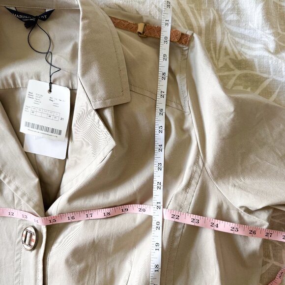 Marina Rinaldi Sport Casaca Utility Jacket – NWT Size 22 / 31 Luxury Cotton - Picture 14 of 14